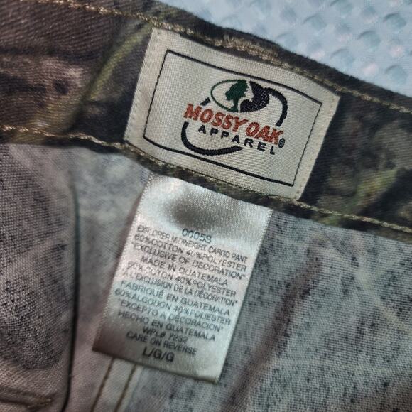 FIELDSTAFF & MOSSY OAK EUC MENS CAMMO HUNTING SHIRT & PANTS SET - Picture 9 of 14